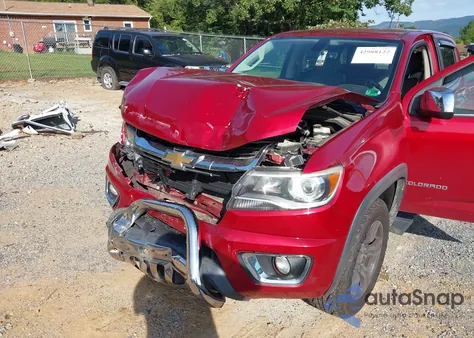 2015 Chevrolet Colorado Lt из США, поврежденный, VIN 1GCGTBE31F1184744
